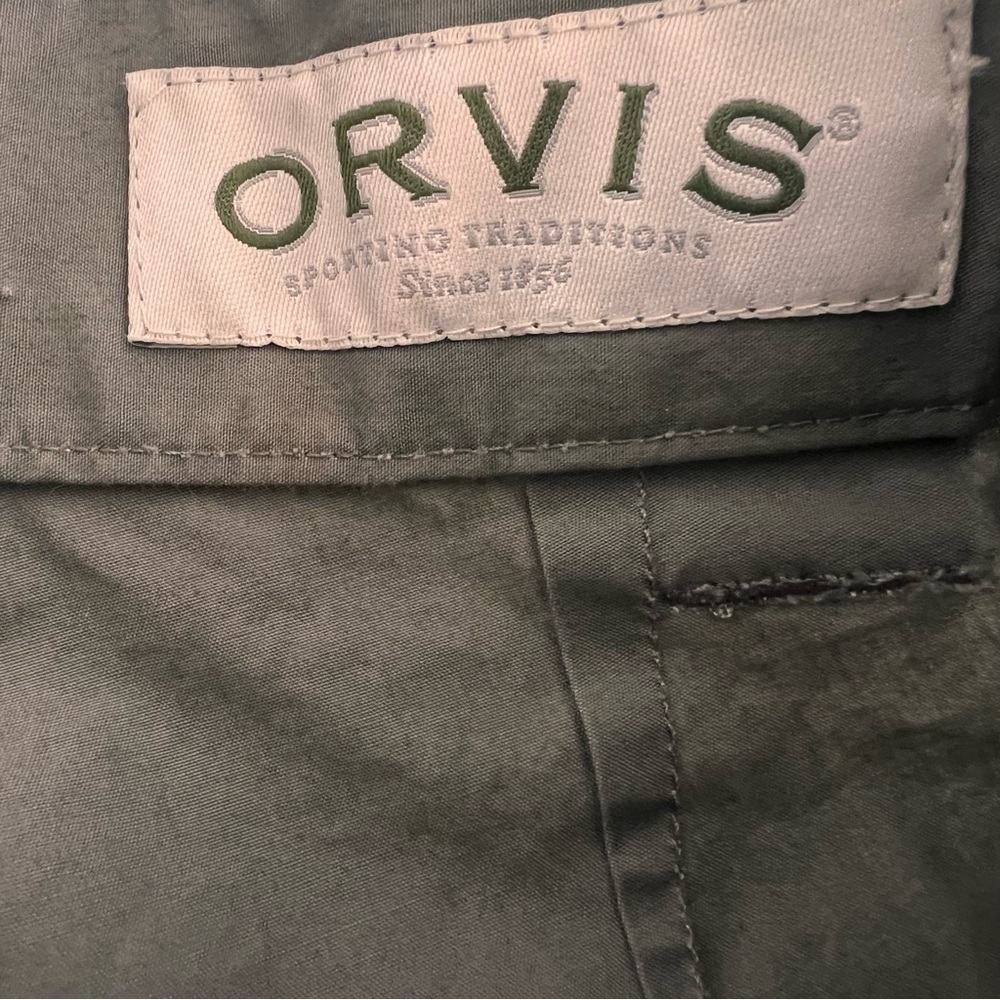 Orvis Convertible Hiking Pants Olive Green Men’s size 32 - Picture 2 of 8